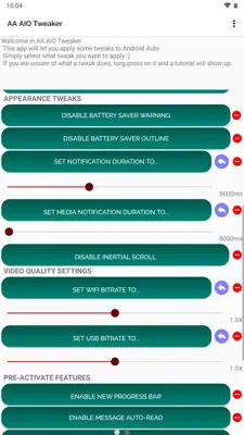 AA AIO Tweaker android App screenshot 1